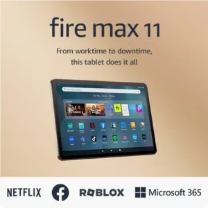 Amazon Fire Max 11, powerful octa-core tablet with brilliant display, 14-hour battery life, and lightweight durable aluminum design, 64 GB, Gray