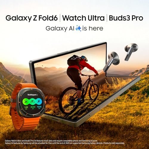 SAMSUNG Galaxy Z Fold 6 AI Cell Phone + $300 Amazon Gift Card + Large Storage Preorder Bundle 512GB Unlocked Android Smartphone, Circle to Search, US Version, 2024, Pink - Image 9