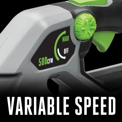 EGO Power+ LM2102SP-A 21-Inch 56-Volt Self-Propelled Cordless Lawn Mower with (2) 4.0Ah Batteries, Rapid Charger Kit and LB5800 580 CFM Cordless Leaf Blower - Image 7