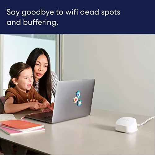 Amazon eero 6+ mesh Wi-Fi router | 1.0 Gbps Ethernet | Coverage up to 4,500 sq. ft. | Connect 75+ devices | 3-Pack | 2022 release - Image 3