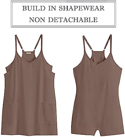 ANRABESS Women Summer Mini Romper Dress Workout Tennis Active Sports Athleisure Outfits built in Shorts Trendy Vacation - Image 6