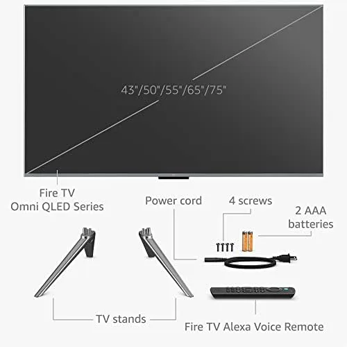 Amazon Fire TV 55" Omni QLED Series 4K UHD smart TV, Dolby Vision IQ, Fire TV Ambient Experience, local dimming, hands-free with Alexa - Image 7
