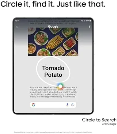 SAMSUNG Galaxy Z Fold5 AI Phone, 512GB Unlocked Android Smartphone, Big 7.6” Screen for Streaming, Gaming, Dual App View, One-Hand Control, Hands-Free Use, US Version, 2023, Icy Blue - Image 2