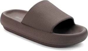 Joomra Pillow Slippers for Women and Men Non Slip Quick Drying Shower Slides Bathroom Sandals | Ultra Cushion | Thick Sole