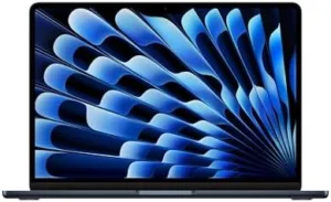 Apple 2024 MacBook Air 13-inch Laptop with M3 chip: 13.6-inch Liquid Retina Display, 8GB Unified Memory, 256GB SSD Storage, Backlit Keyboard, 1080p FaceTime HD Camera, Touch ID; Midnight
