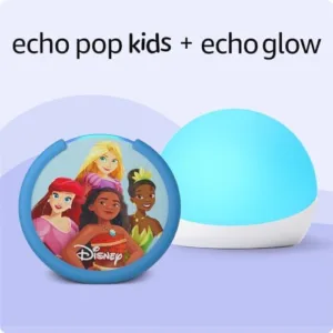 Echo Pop Kids Disney Princess with Echo Glow