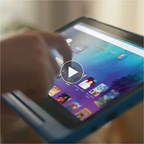 Amazon Fire HD 8 Kids Pro tablet- 2022, ages 6-12 | 8" HD screen, slim case for older kids, ad-free content, parental controls, 13-hr battery, 32 GB, Hello Teal - Image 7