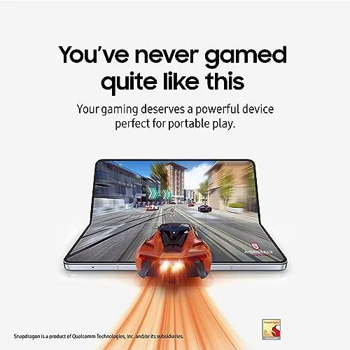 SAMSUNG Galaxy Z Fold5 AI Phone, 512GB Unlocked Android Smartphone, Big 7.6” Screen for Streaming, Gaming, Dual App View, One-Hand Control, Hands-Free Use, US Version, 2023, Icy Blue - Image 8