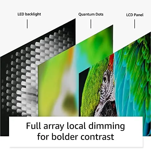 Amazon Fire TV 55" Omni QLED Series 4K UHD smart TV, Dolby Vision IQ, Fire TV Ambient Experience, local dimming, hands-free with Alexa - Image 4