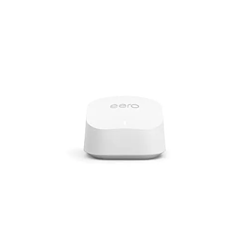 Amazon eero 6+ mesh Wi-Fi router | 1.0 Gbps Ethernet | Coverage up to 1,500 sq. ft. | 1-Pack | 2022 release - Image 2