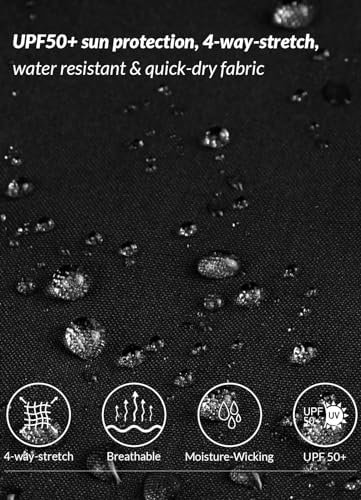 BALEAF Women's Hiking Pants Quick Dry Lightweight Water Resistant Elastic Waist Cargo Pants for All Seasons - Image 5