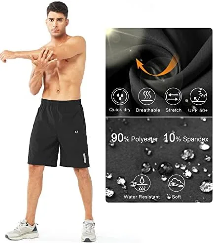 NORTHYARD Men's Athletic Running Shorts Quick Dry Workout Shorts 7"/ 5"/ 9" Lightweight Sports Gym Basketball Shorts Hiking - Image 5