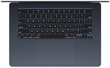 Apple 2024 MacBook Air 15-inch Laptop with M3 chip: Built for Apple Intelligence, 15.3-inch Liquid Retina Display, 8GB Unified Memory, 512GB SSD Storage, Backlit Keyboard, Touch ID; Midnight - Image 2