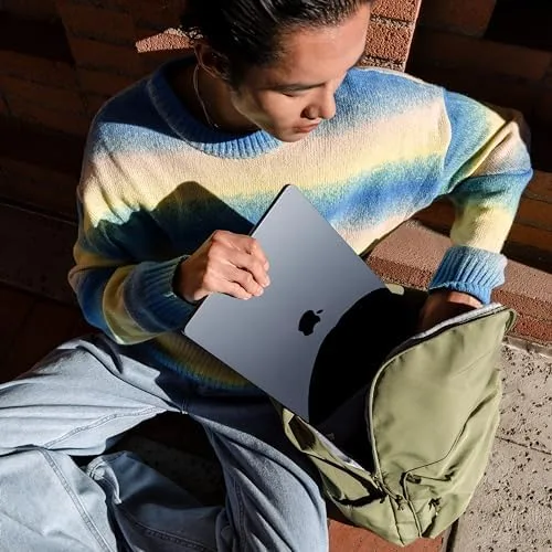 Apple 2024 MacBook Air 15-inch Laptop with M3 chip: Built for Apple Intelligence, 15.3-inch Liquid Retina Display, 8GB Unified Memory, 512GB SSD Storage, Backlit Keyboard, Touch ID; Midnight - Image 6