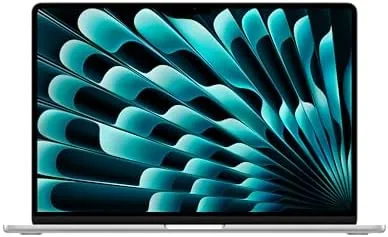 Apple 2024 MacBook Air 15-inch Laptop with M3 chip: Built for Apple Intelligence, 15.3-inch Liquid Retina Display, 8GB Unified Memory, 256GB SSD Storage, Backlit Keyboard, Touch ID; Silver