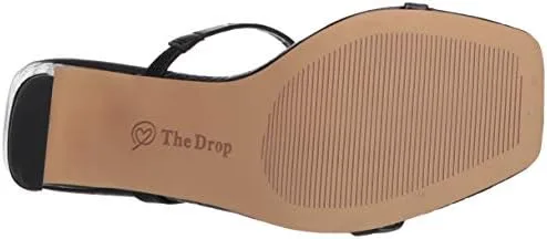 The Drop Women's Avery Square Toe Two Strap High Heeled Sandal - Image 4