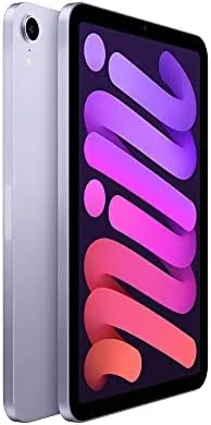Apple iPad mini (6th generation): with A15 Bionic chip, 8.3-inch Liquid Retina display, 64GB, Wi-Fi 6, 12MP front/12MP back camera, Touch ID, all-day battery life – Purple - Image 2