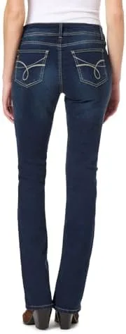 WallFlower Women's Luscious Curvy Bootcut Mid-Rise Insta Stretch Juniors Jeans - Image 2