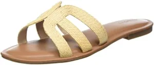 The Drop Women's Monika Flat H-Band Slide Sandal