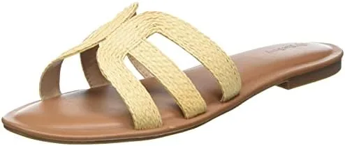 The Drop Women's Monika Flat H-Band Slide Sandal