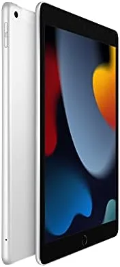 Apple iPad (9th generation): with A13 Bionic chip, 10.2-inch Retina display, 64GB, Wi-Fi + 4G LTE cellular, 12MP front/8MP back camera, Touch ID, all-day battery life – Silver - Image 2