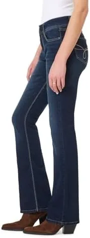 WallFlower Women's Luscious Curvy Bootcut Mid-Rise Insta Stretch Juniors Jeans - Image 3
