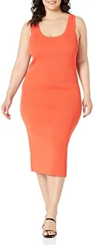 The Drop Women's Yasmin Rib Midi Sweater Tank Dress - Image 4