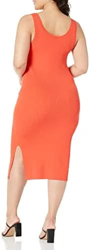 The Drop Women's Yasmin Rib Midi Sweater Tank Dress - Image 5