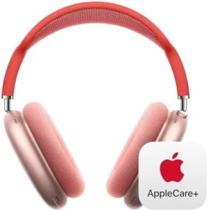 Apple AirPods Max Wireless Over-Ear Headphones with AppleCare+ (2 Years) - Pink