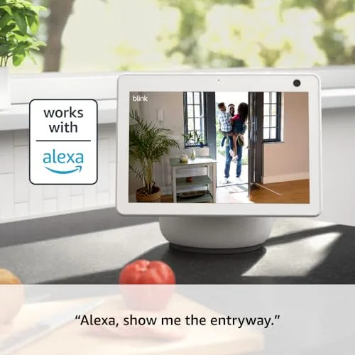 All-new Blink Mini 2 — Plug-in smart security camera, HD night view in color, built-in spotlight, two-way audio, motion detection, Works with Alexa (White) - Image 6