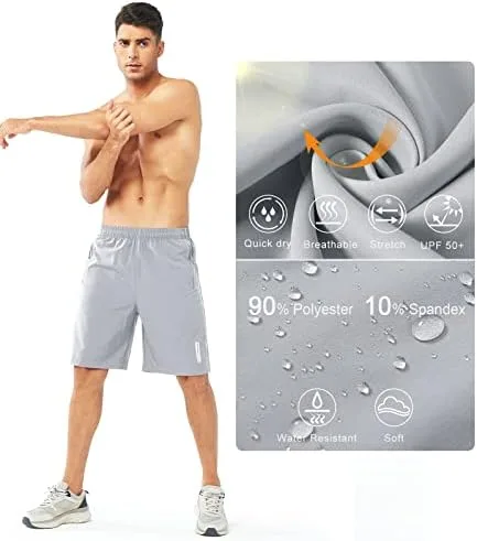 NORTHYARD Men's Athletic Running Shorts Quick Dry Workout Shorts 7"/ 5"/ 9" Lightweight Sports Gym Basketball Shorts Hiking - Image 5