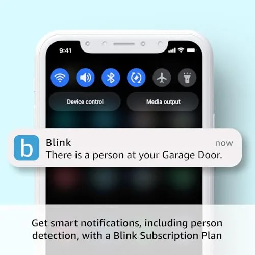 All-new Blink Mini 2 — Plug-in smart security camera, HD night view in color, built-in spotlight, two-way audio, motion detection, Works with Alexa (White) - Image 5