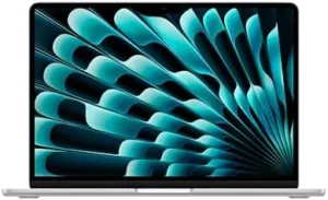 Apple 2024 MacBook Air 13-inch Laptop with M3 chip: Built for Apple Intelligence, 13.6-inch Liquid Retina Display, 8GB Unified Memory, 256GB SSD Storage, Backlit Keyboard, Touch ID; Silver