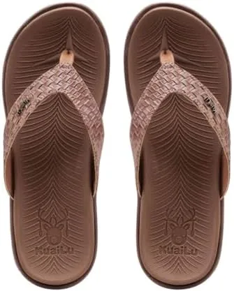 KuaiLu Womens Flip Flops Ladies Yoga Mat Comfortable Walking Thong Sandals With Plantar Fasciitis Arch Support Slip On Indoor Outdoor For Summer - Image 9