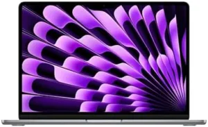 Apple 2024 MacBook Air 13-inch Laptop with M3 chip: Built for Apple Intelligence, 13.6-inch Liquid Retina Display, 8GB Unified Memory, 256GB SSD Storage, Backlit Keyboard, Touch ID; Space Gray