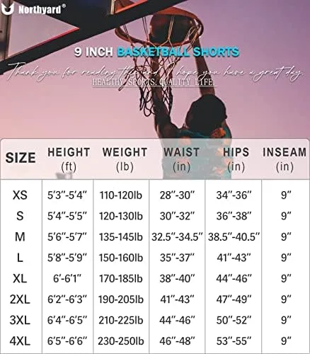 NORTHYARD Men's Athletic Running Shorts Quick Dry Workout Shorts 7"/ 5"/ 9" Lightweight Sports Gym Basketball Shorts Hiking - Image 2