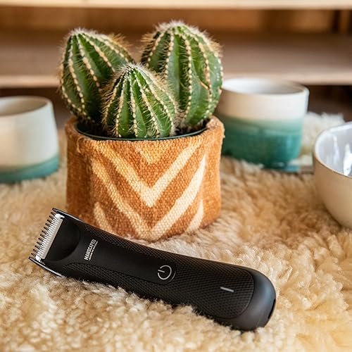 MANSCAPED® Electric Groin Hair Trimmer, The Lawn Mower® 3.0, Replaceable Ceramic Blade Heads, Waterproof Wet/Dry Clippers, Standing Recharge Dock, Ultimate Male Body Hair Razor - Image 7