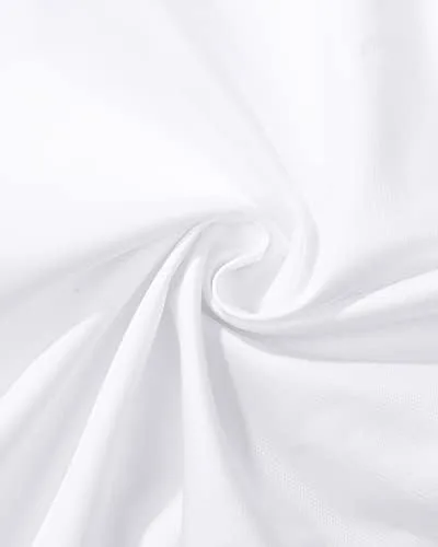 J.VER Men's Dress Shirts Solid Long Sleeve Stretch Wrinkle-Free Formal Shirt Business Casual Button Down Shirts - Image 4