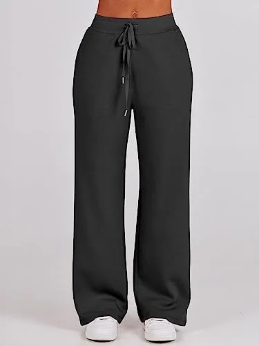 ANRABESS Women 2 Piece Outfits Sweatsuit Oversized Sweatshirt Sweatpants Tracksuit Sweat Lounge Matching Set 2024 Fall Trendy - Image 6