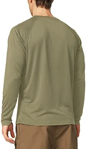 BALEAF Men's Sun Protection Shirts UV SPF UPF 50+ Long Sleeve Rash Guard Fishing Running Quick Dry Lightweight - Image 2