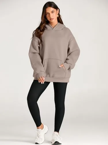 Trendy Queen Womens Oversized Hoodies Fleece Sweatshirts Long Sleeve Sweaters Pullover Fall Outfits - Image 5