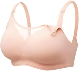 Momcozy Nursing Bras for Breastfeeding, Breathable Mesh Nursing Bras Comfort Maternity Bra Wireless Pregnancy Sleep Bra