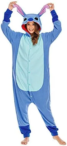 Halloween Animal Onesie Pajamas for Adults Costume Cosplay Homewear One Piece