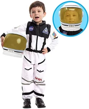 Spooktacular Creations Astronaut Costume with Helmet for Kids Halloween Costumes