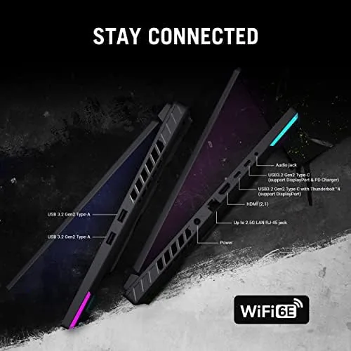 ASUS ROG Strix G16 (2024) Gaming Laptop, 16” 16:10 FHD 165Hz Display, NVIDIA® GeForce RTX™ 4060, Intel Core i7-13650HX, 16GB DDR5, 1TB PCIe Gen4 SSD, Wi-Fi 6E, Windows 11, G614JV-AS74 - Image 6