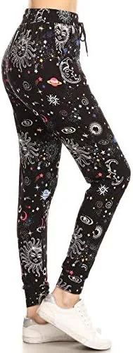 Leggings Depot Women's Relaxed-fit Jogger Track Cuff Sweatpants with Pockets for Yoga, Workout