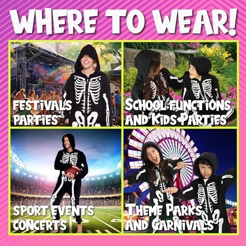 Funziez! Slim Fit Adult Onesie - Animal Halloween Costume - Plush Fruit One Piece Cosplay Suit for Women and Men - Image 5