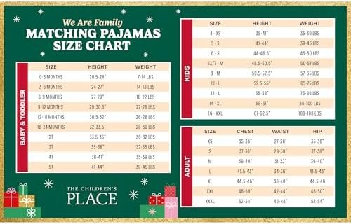 The Children's Place Baby Family Matching, Fall Harvest Pajama Sets, Cotton - Image 3