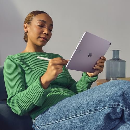 Apple iPad Air 11-inch (M2): Built for Apple Intelligence, Liquid Retina Display, 256GB, 12MP Front/Back Camera, Wi-Fi 6E, Touch ID, All-Day Battery Life — Purple - Image 5