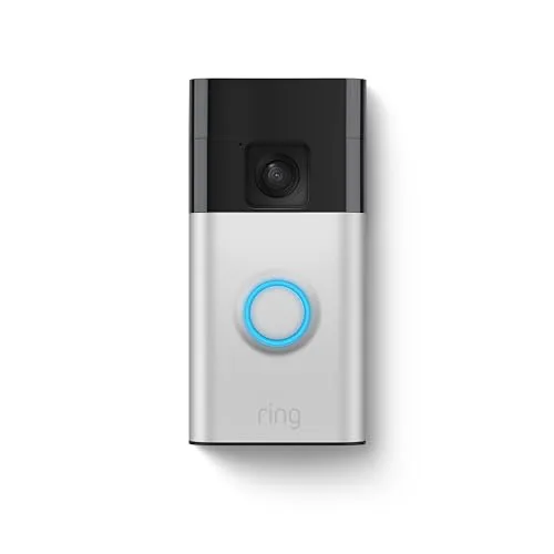 All-new Ring Battery Doorbell, Head-to-Toe Video, Live View with Two-Way Talk, and Motion Detection & Alerts (2024 release), Satin Nickel - Image 2